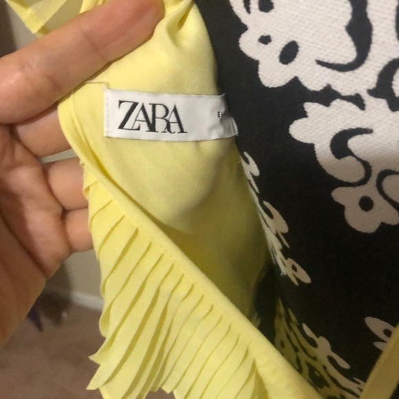 Zara pleated long maxi dress - Picture 5 of 7